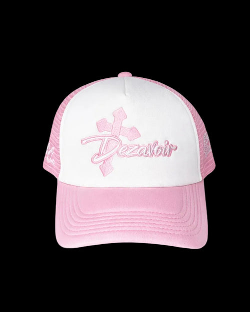 BLUSH REVERIE CAP | PINK/WHITE - Dezavoir